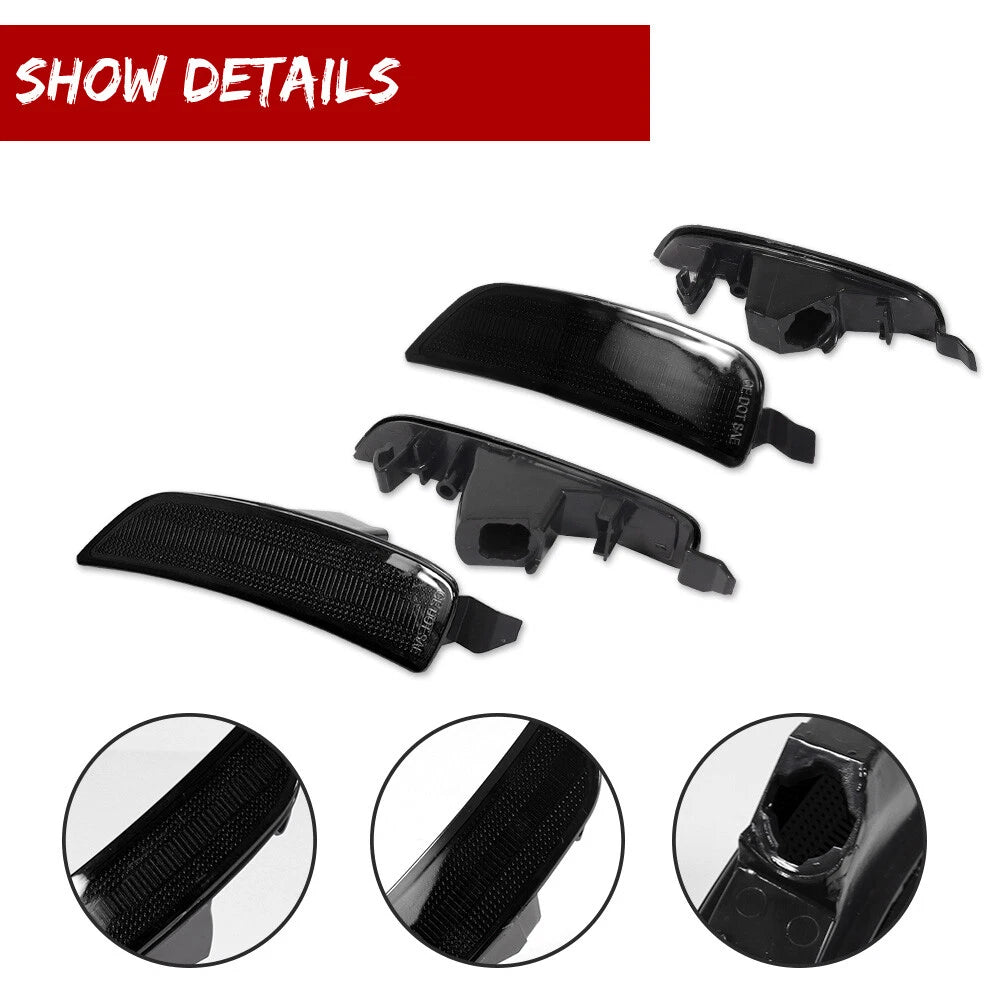 Smoked Side Marker Lights for Mazda MX-5 Miata (2016–2022)