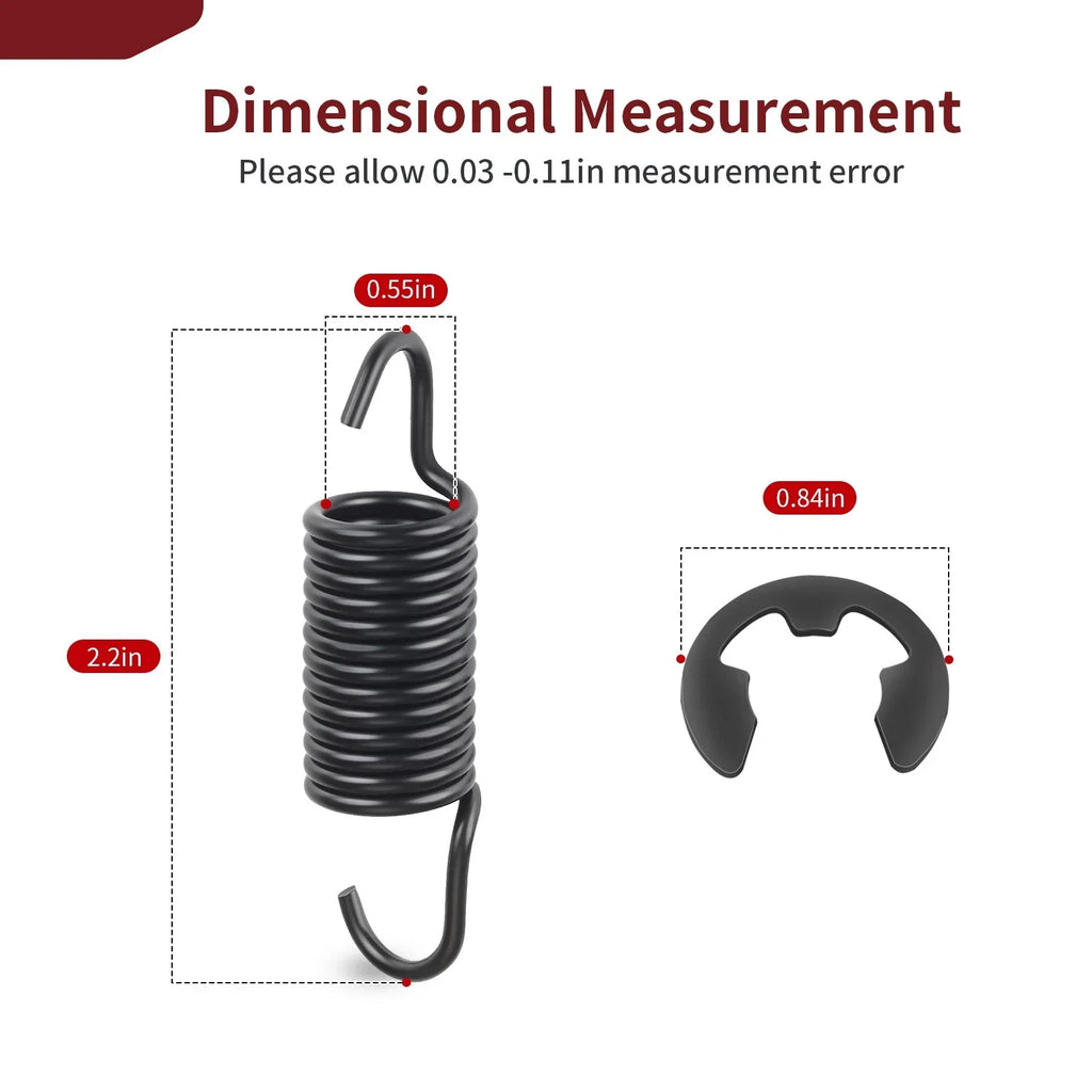 Rear Brake Spring & Circlip for Yamaha Raptor 350 (2004–2007)