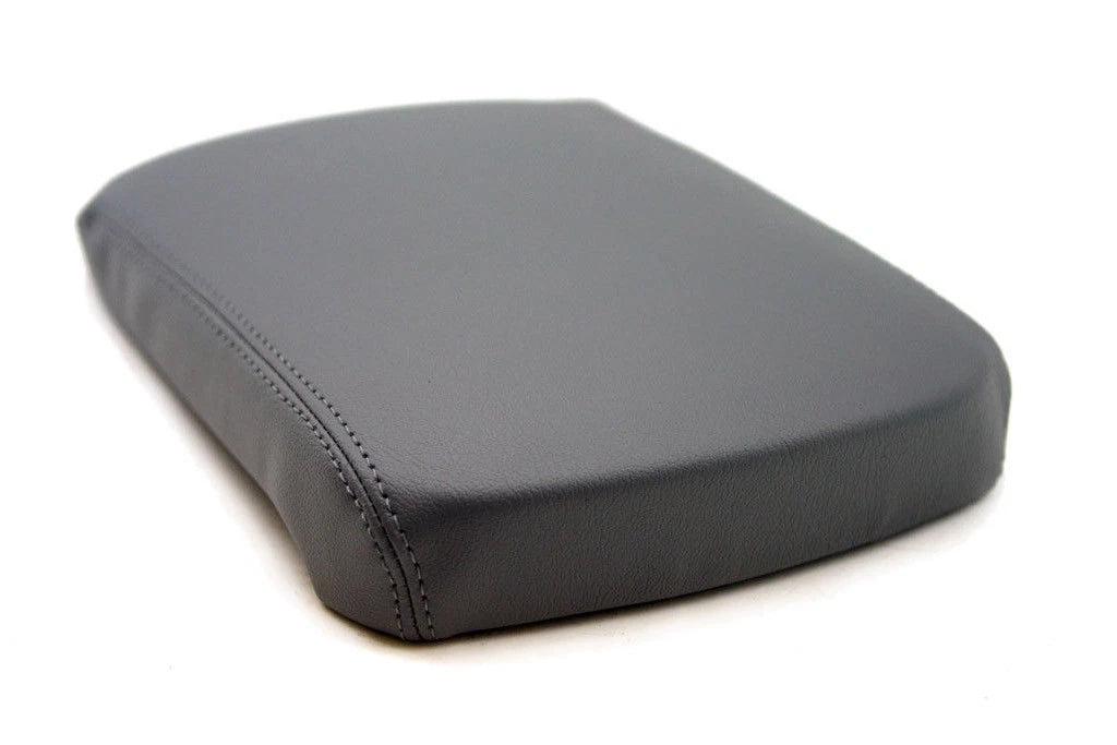 Center Console Armrest Cover for Toyota Tacoma (2005–2015) Gray Leather