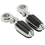 1 1/4" Engine Guard Male Footrests Pegs for Harley Softail