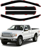 In-Channel Window Vent Visors for Ford F-150 Super Crew (2009–2014)
