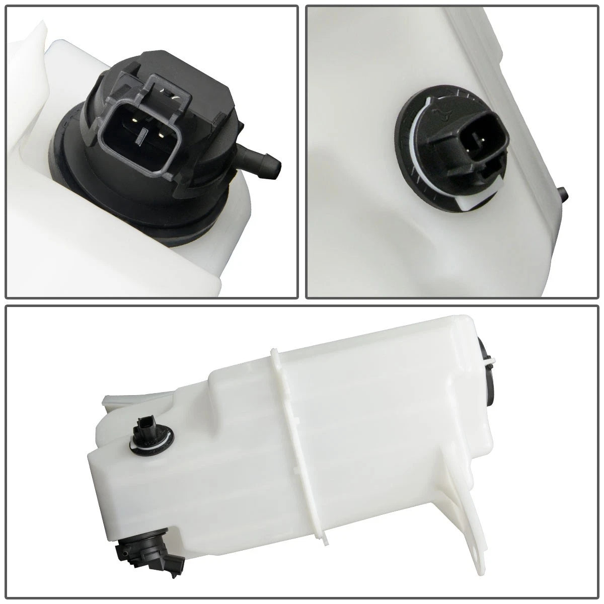 Windshield Washer Fluid Reservoir Tank w/ Level Sensor for Toyota Tundra (2007–2015)