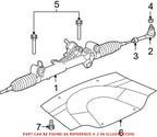 Front Outer Steering Tie Rod End for Dodge Charger Challenger (2011–2023)