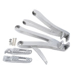 Rear Passenger Footpegs Footrests Brackets for Honda CBR600RR (2007–2024)