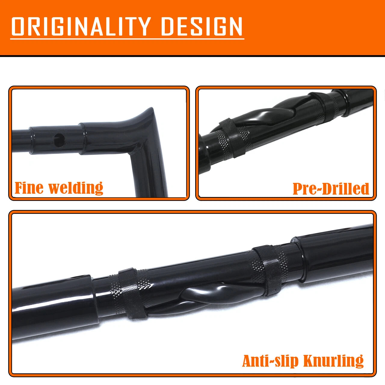 12" Prewired Handlebar 1.5" 32mm for Harley Road Glide (2016–2023)