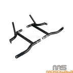 Saddlebags Guard Rails Crash Bar w/4 Tube Sliders for Harley Revival FLH