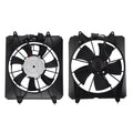 2x Radiator A/C Condenser Cooling Fan for Honda CR-V (2007–2009)