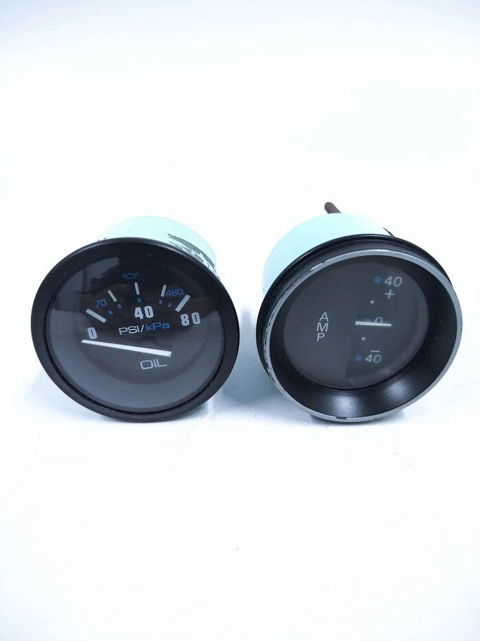 Oil Pressure Gauge + AMP Gauge for Teleflex (30180)