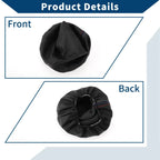 1 x Gear Shift Stick Gaiter Black Three-Color Lines Leather for BMW E30