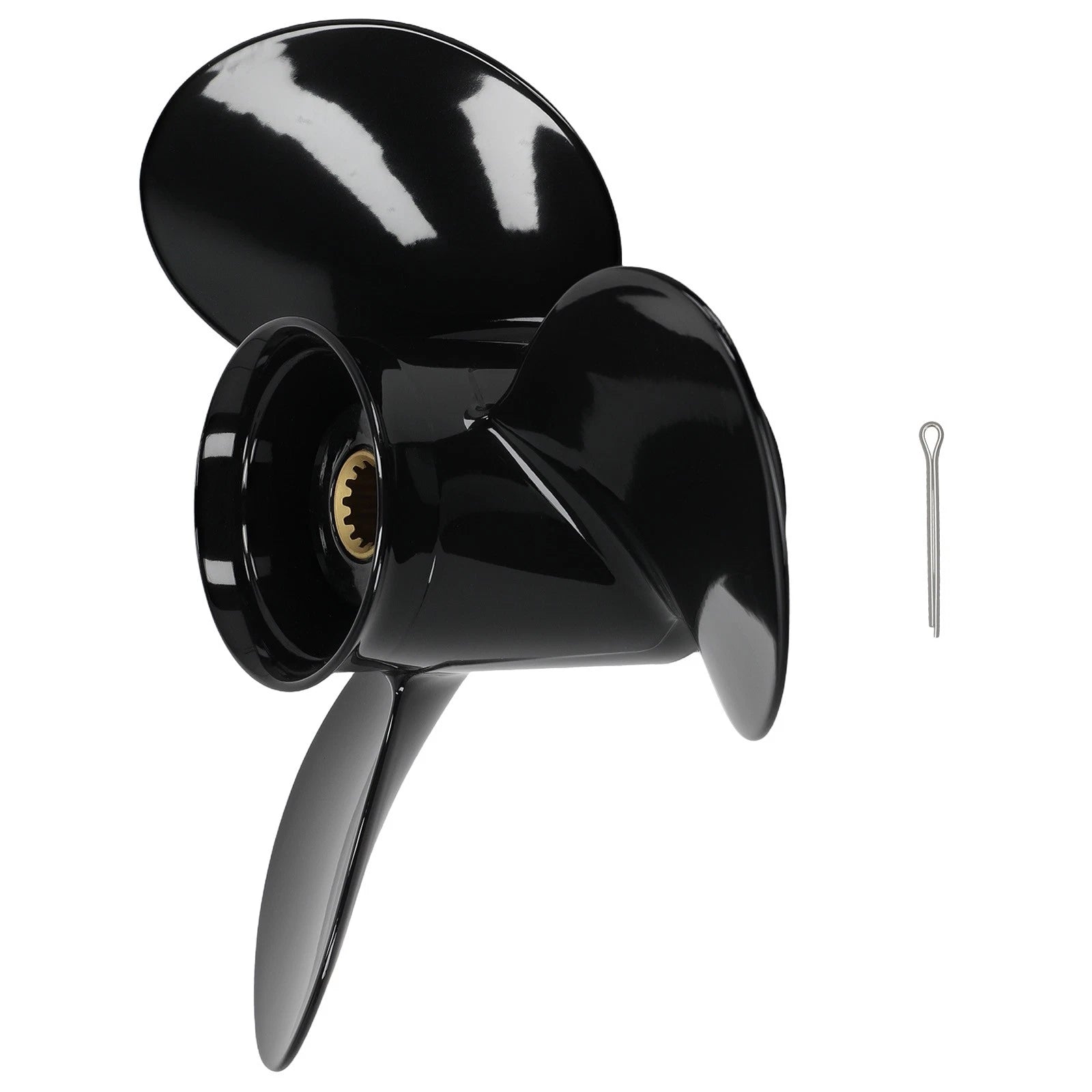 Aluminum Boat Propeller for Evinrude 40-75HP (1975–2005) 15" 13 Spline