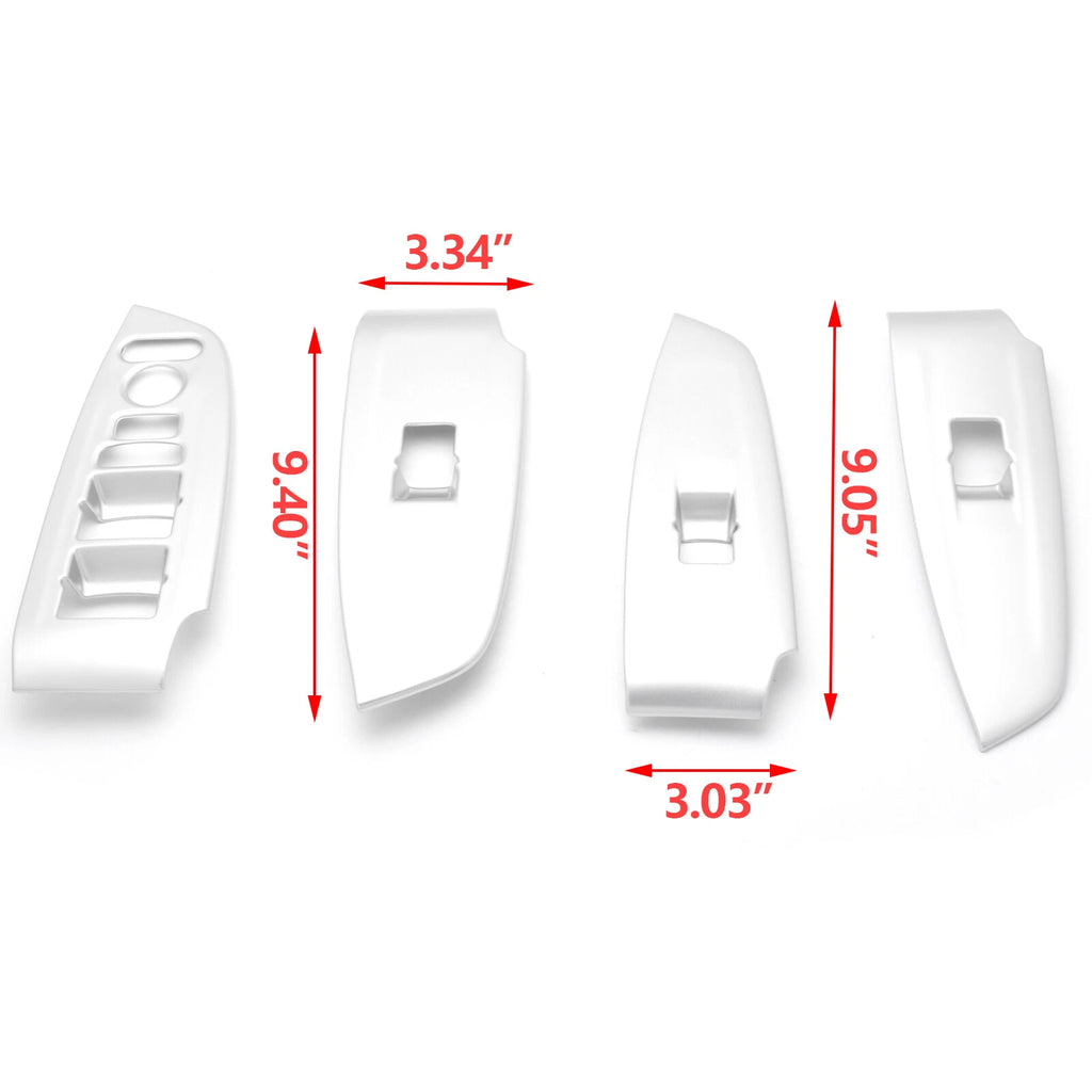 Inner Window Lift Panel Switch Cover Trim for Honda Accord (2018-2024)