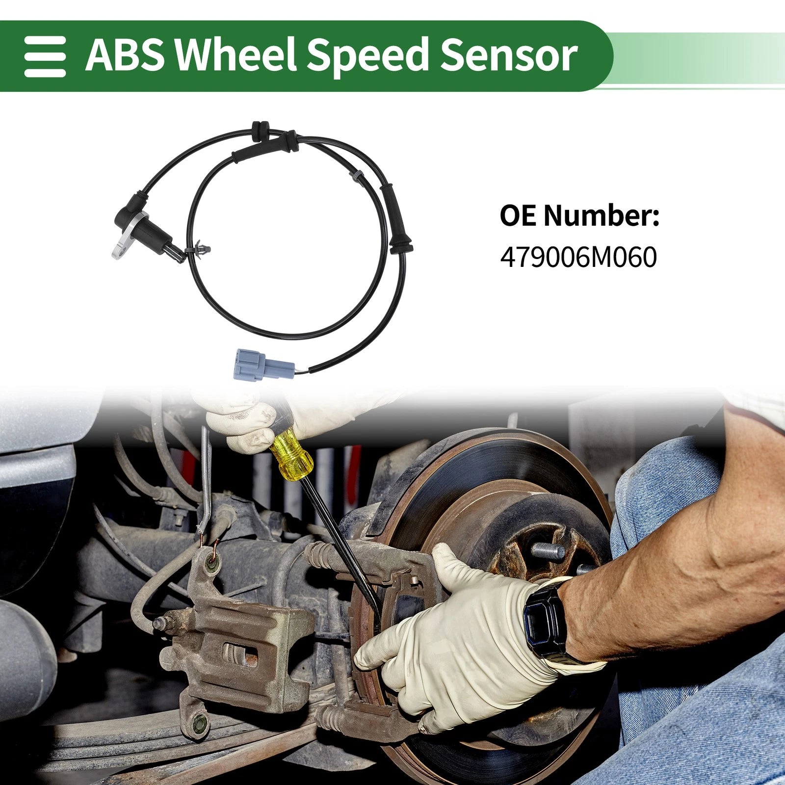 ABS Wheel Speed Sensor No. 479006M060 for Nissan Sentra (2001–2006)