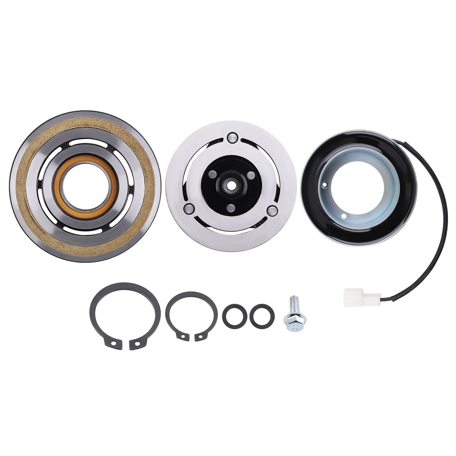 A/C Compressor Clutch Kit Hub Pulley Bearing for Mazda 5 (2006–2010) 2021946