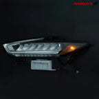 LED Headlights for Nissan Maxima (2019–2021) Chrome Housing Pair