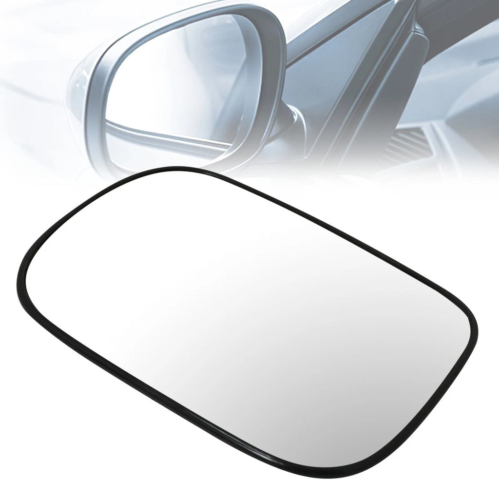 OE Style Left Driver Side View Mirror Glass w/Plate for Honda Accord (2003–2007)