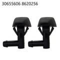 2Pcs Windshield Washer Nozzle Jet for Volvo S60 V70 XC70 (#30655606, 8620256)