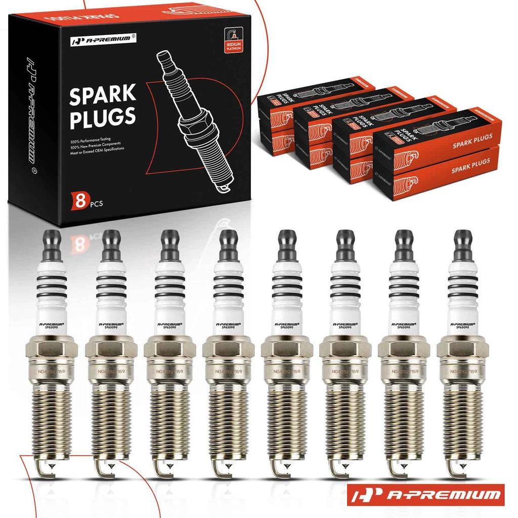 Set of 8 Iridium Platinum Spark Plugs for Ford F-150 (2010–2017) Mustang (2011–2019)
