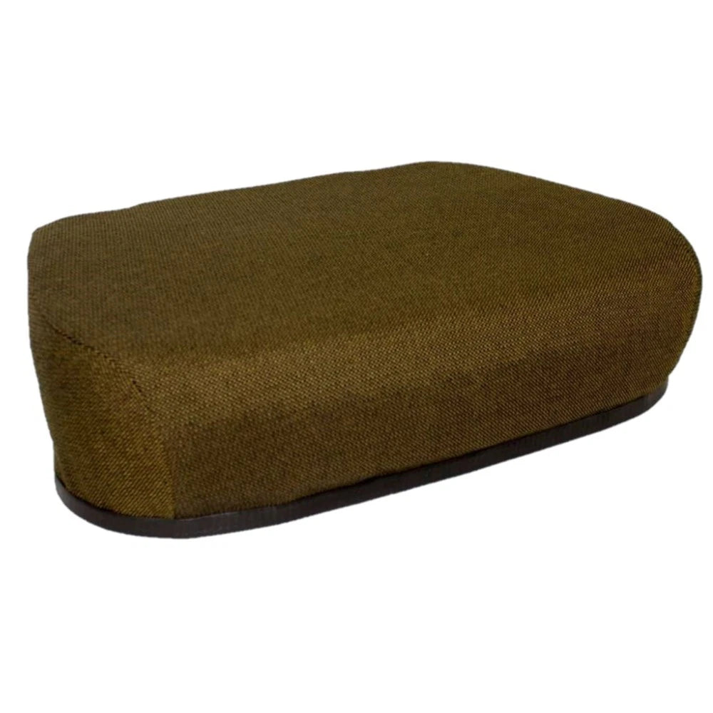 Seat Cushion for John Deere 7700 7720 9400 4230 (Hydraulic, Fabric, Brown)