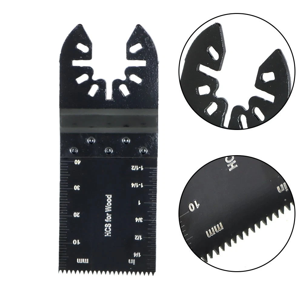 Set of 100 Quick Release Oscillating Tool Blades for Universal Use