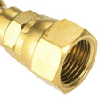 1/4" RV Propane Gas Quick Connect Adapter for Barbecue Grill