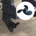 Marine Propeller for - Aluminum Alloy, Black Finish