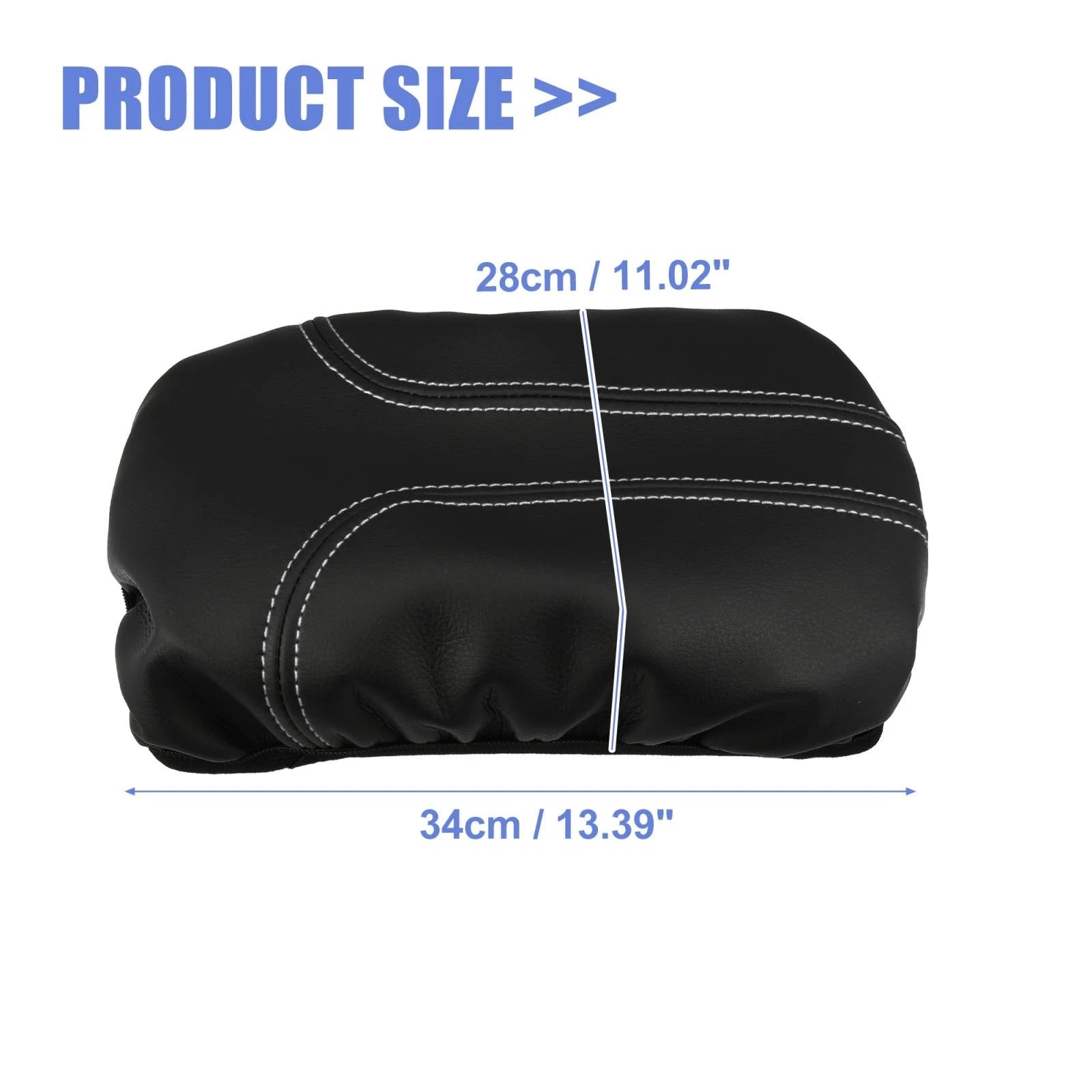 Microfiber Leather Armrest Protector Cover for Nissan Rogue (2014–2020)