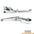 Chrome Hand Lever Clutch Brake Lever for Harley Softail FLSTSC FLSTF FLSTN FXSTC (2000-2017)