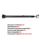 Driveshaft for Jeep Grand Cherokee (2005–2006) 938-127 4WD/AWD 863mm