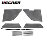 Set of 4 Radiator Mesh Grill Guards for Corvette C8 (2020–2024) Black