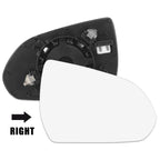 Heated Mirror Glass w/ Backing RH for Hyundai Elantra (2015–2018)