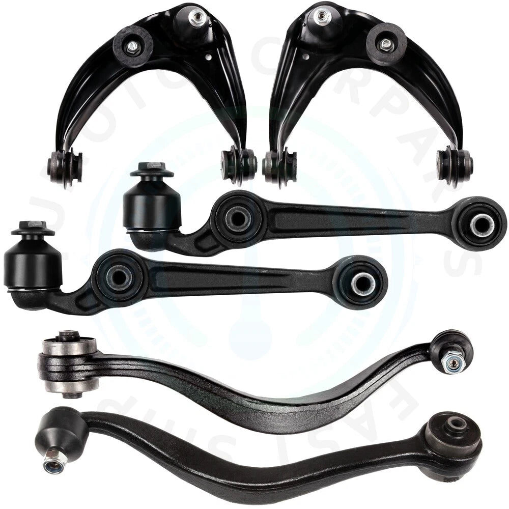 Set of 6 Front Lower Control Arms and Ball Joints for Ford Fusion Mercury Milan (2006–2007)