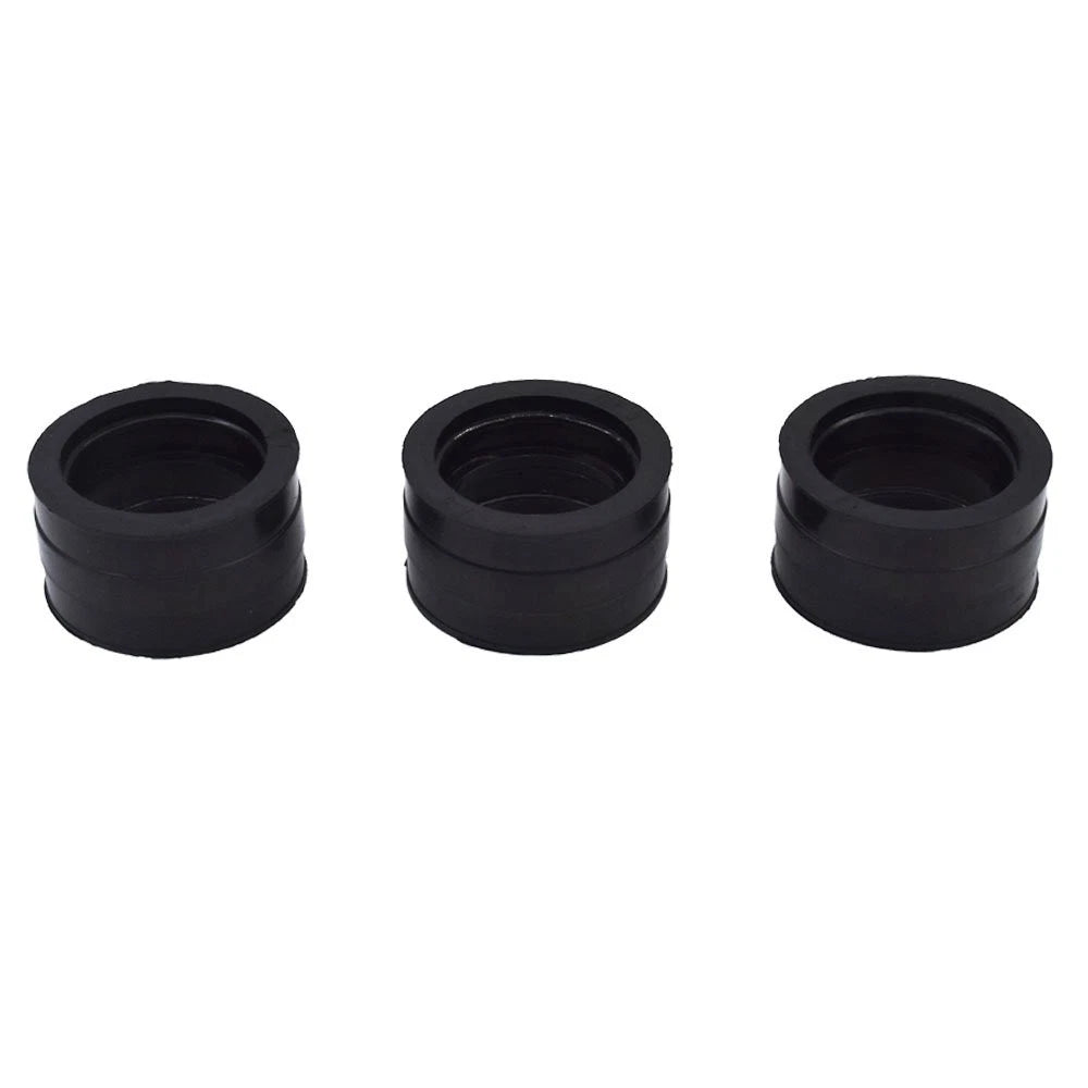 3pc Carb Intake Manifold Boots Holders Kit 11-6114 for Yamaha XS750 (1979)