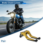 Adjustable Brake Clutch Levers for Honda X11 (2000–2007) - Gold Tone Black