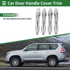 Door Handle Cover Trim for KIA Optima K5 (2011–2020) Silver Tone
