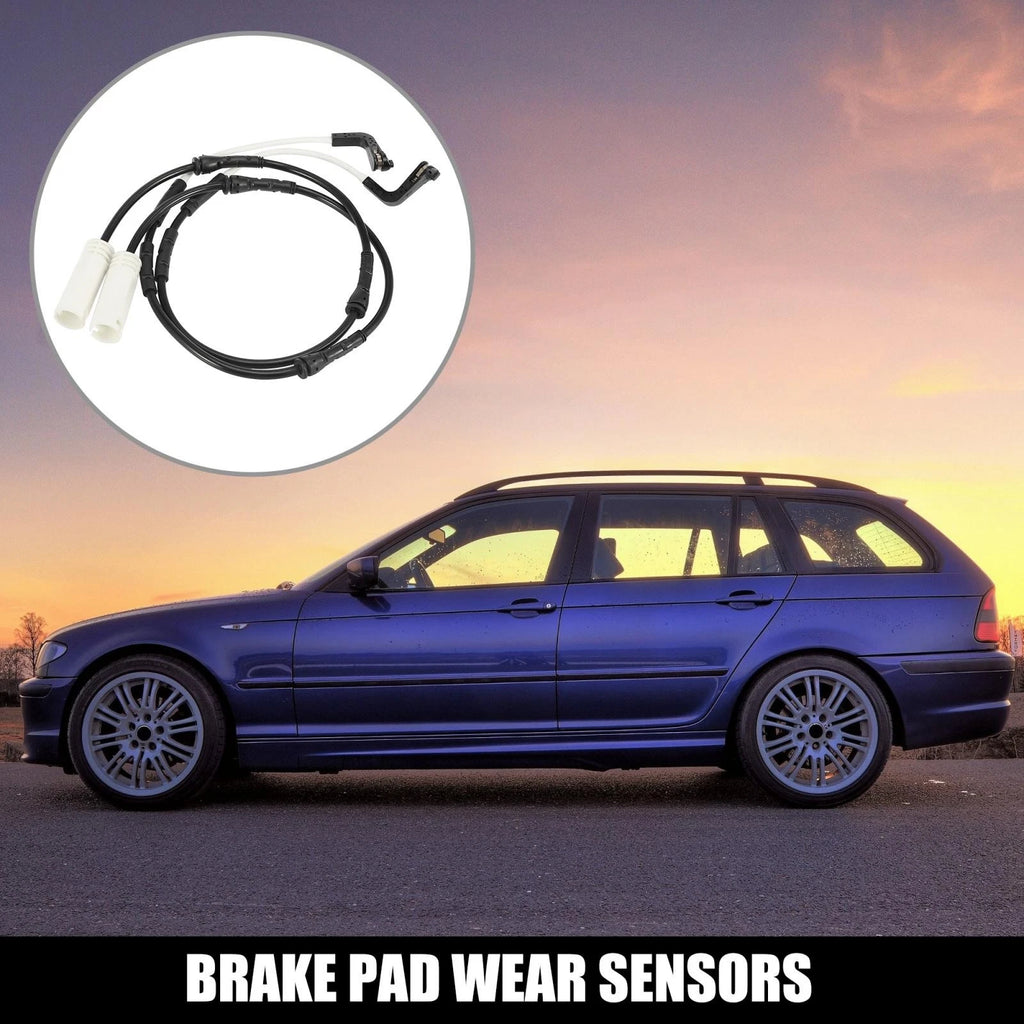 2X Brake Pad Wear Sensor NO.34356779619 for BMW 135i (2008–2011)