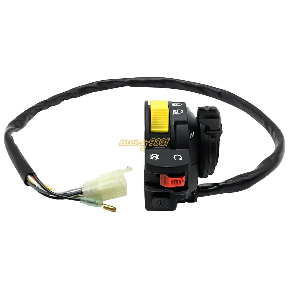 Handlebar Switch Start Stop Headlight for Suzuki LTF250 QuadRunner (1988–1989)
