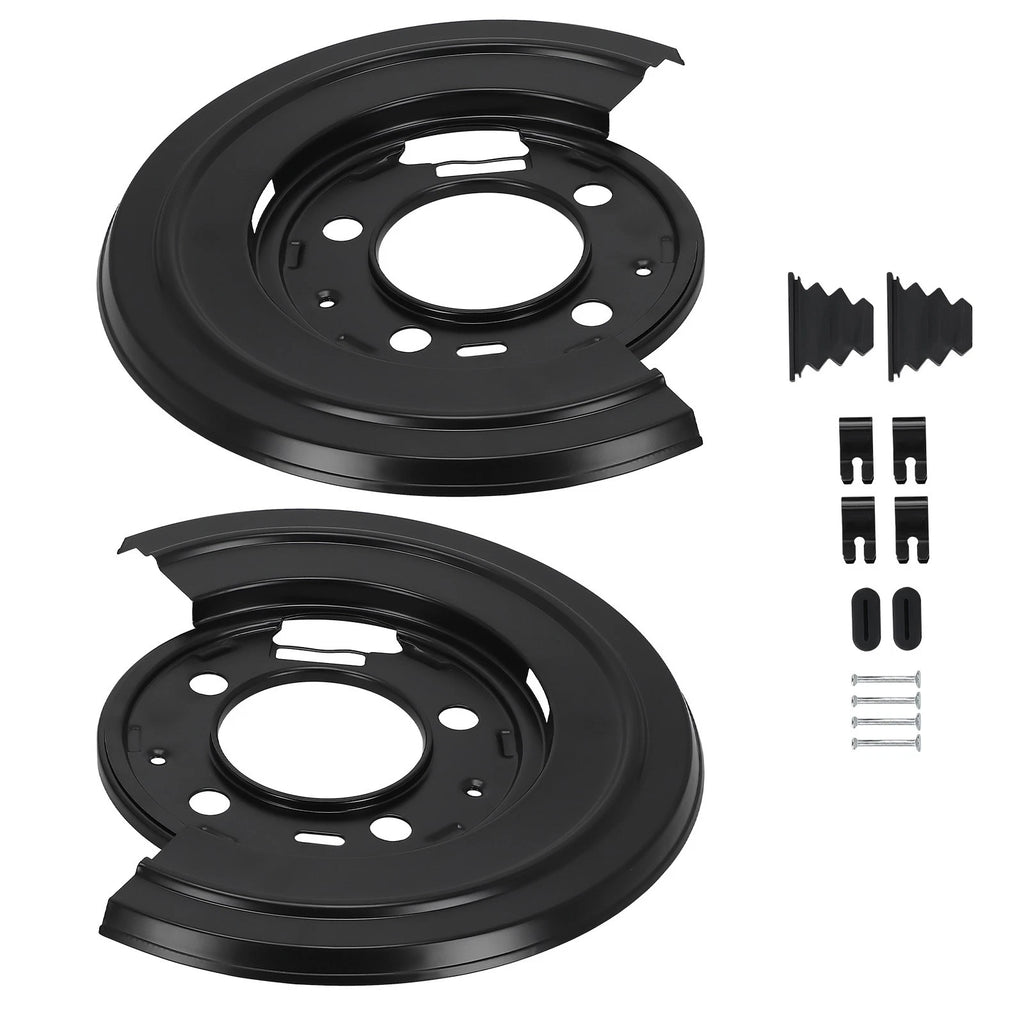 Rear Brake Dust Shield Plates for Ford Excursion F-250 F-350 (1999–2012)