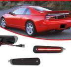Smoked LED Rear Side Marker Lights for Nissan 300ZX Z32 (1990–1996)