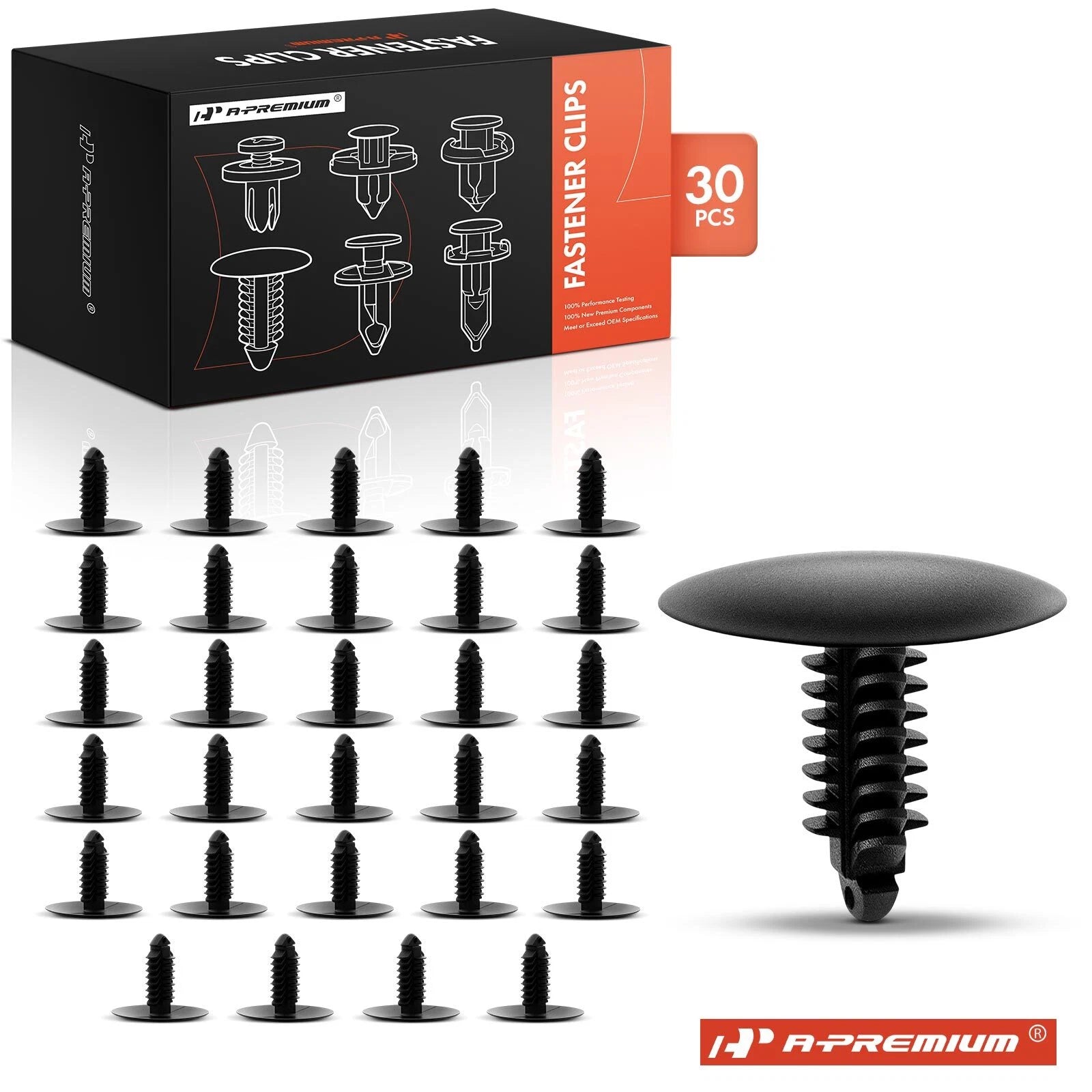 30Pcs Splash Shield Spacer Retainer Fasteners for Ford Dodge 