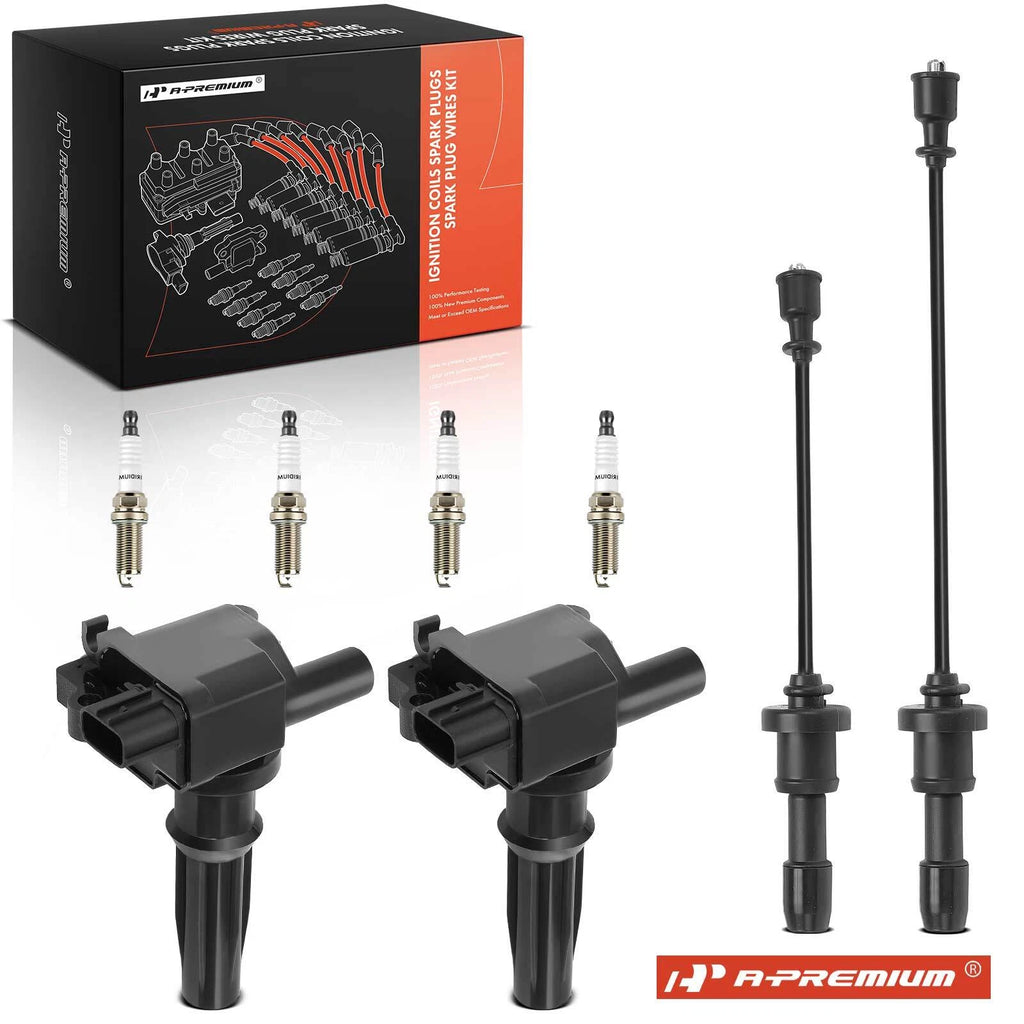 2X Ignition Coils & 4X Iridium Spark Plugs for Kia Optima 