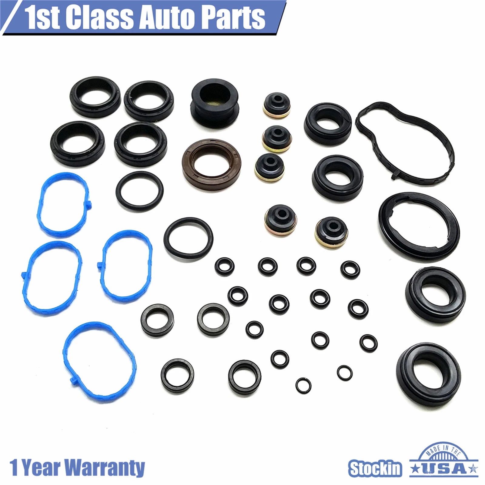 Timing Belt Kit with Water Pump and Head Gasket Bolts for Honda Civic (2001–2005)