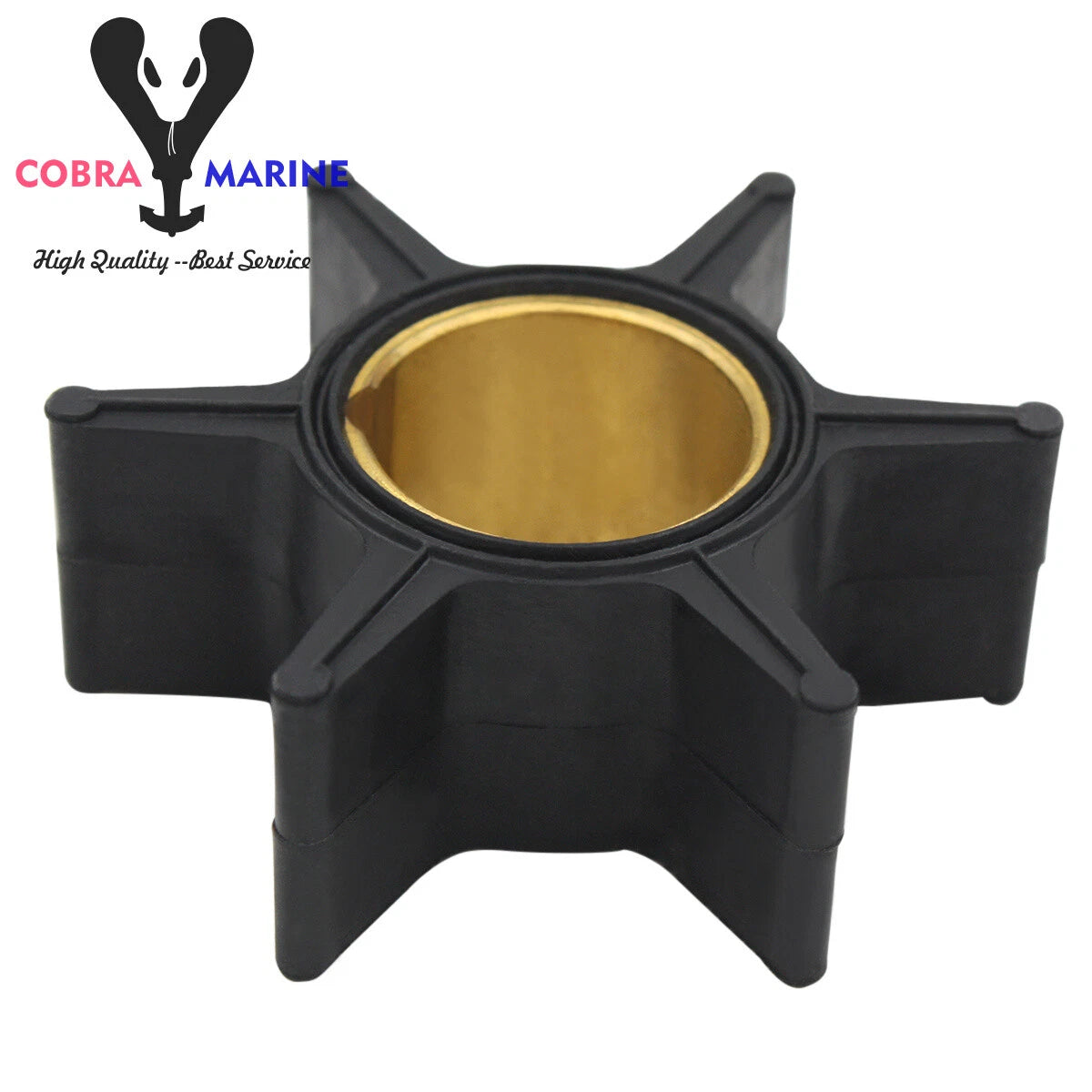 Water Pump Impeller for Mercury 30/35/40/45/50/60/65/70HP (Replaces 47-89983T)