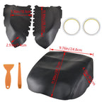 Black Leather Armrest Cover for Honda Pilot (2009–2015)