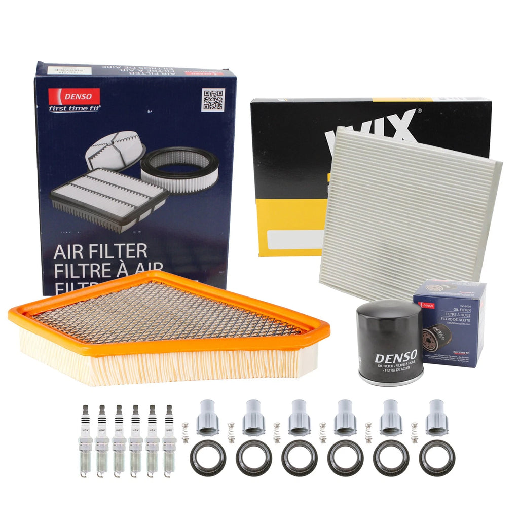Tune Up Kit with NGK 6 Spark Plugs & Boots for Equinox Terrain (2005–2010)