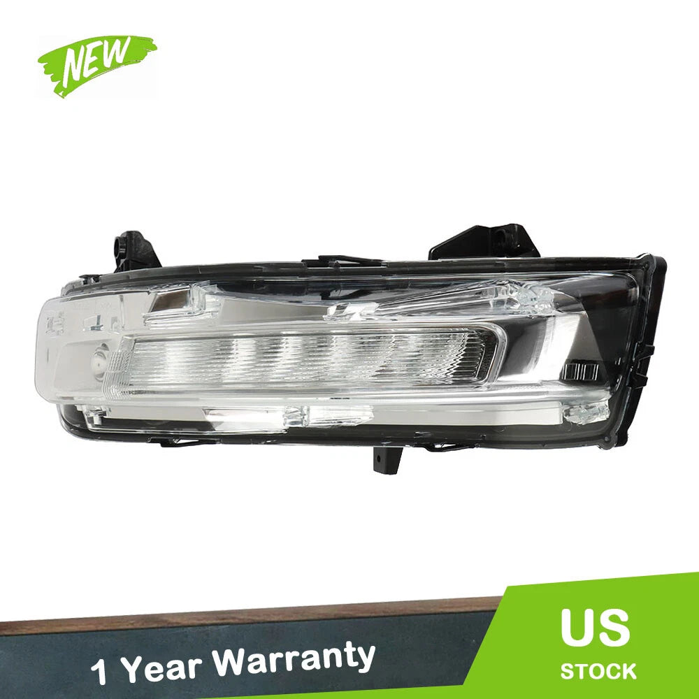 LED DRL Fog Light Assembly w/Turn Signal Left Side for Ford Mustang (2018–2020)