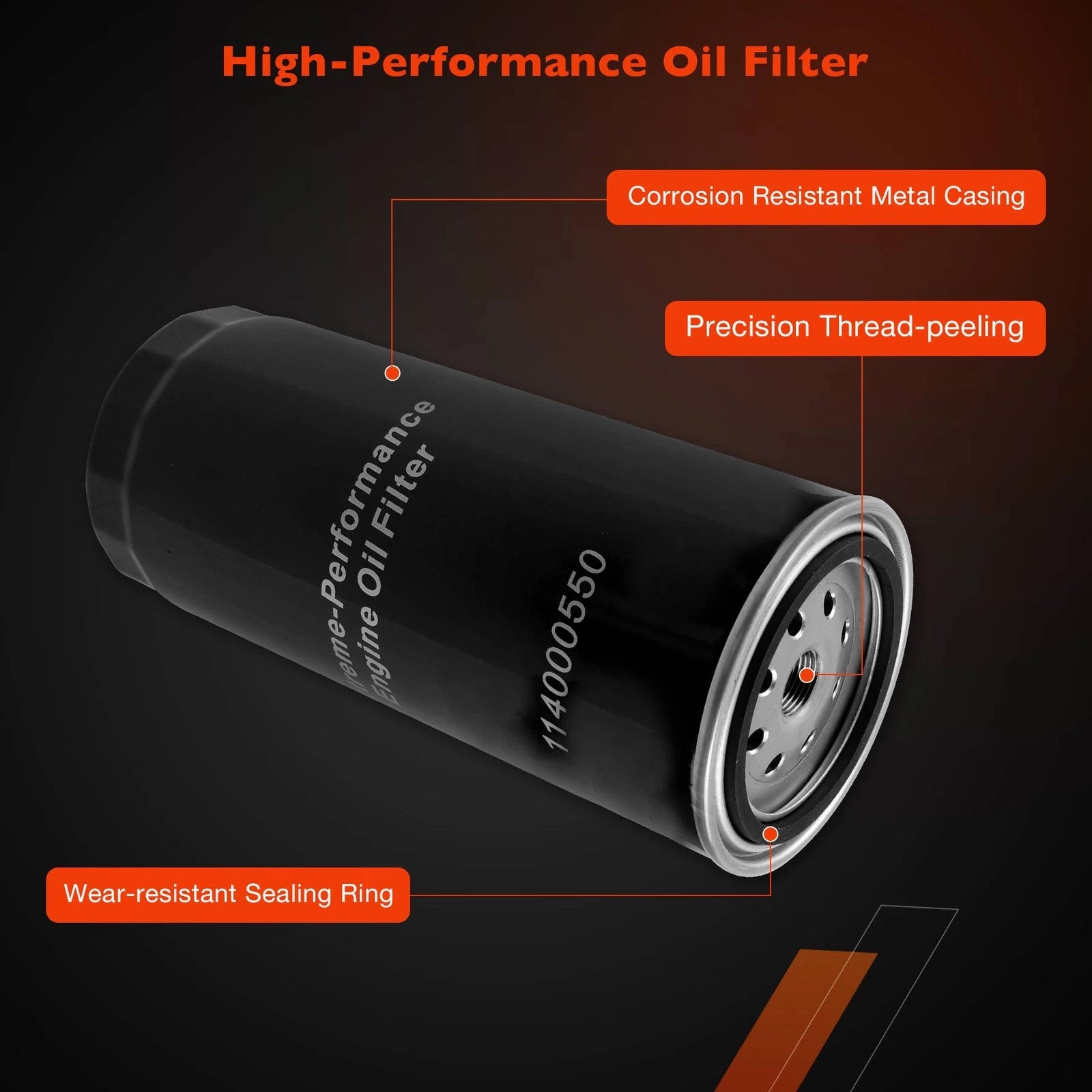 Transmission Oil Filter Kit for Chevy GMC Duramax 6.6L Allison 1000 (2001–2019)