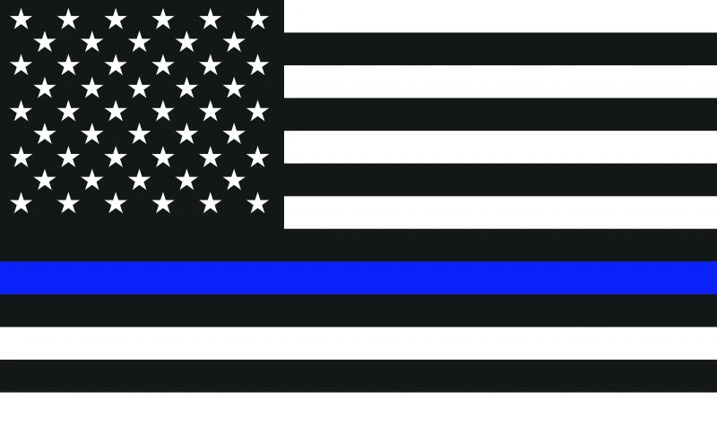 Whip Flag for DragonFire Racing (Back the Blue)