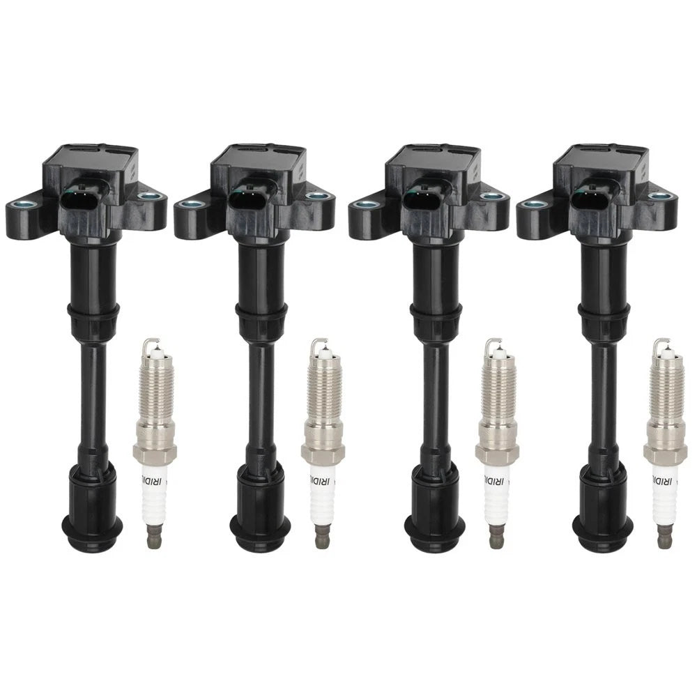 Set of 4 Ignition Coil Spark Plugs for Ford Escape (2013–2016) Transit Connect (2014–2016)