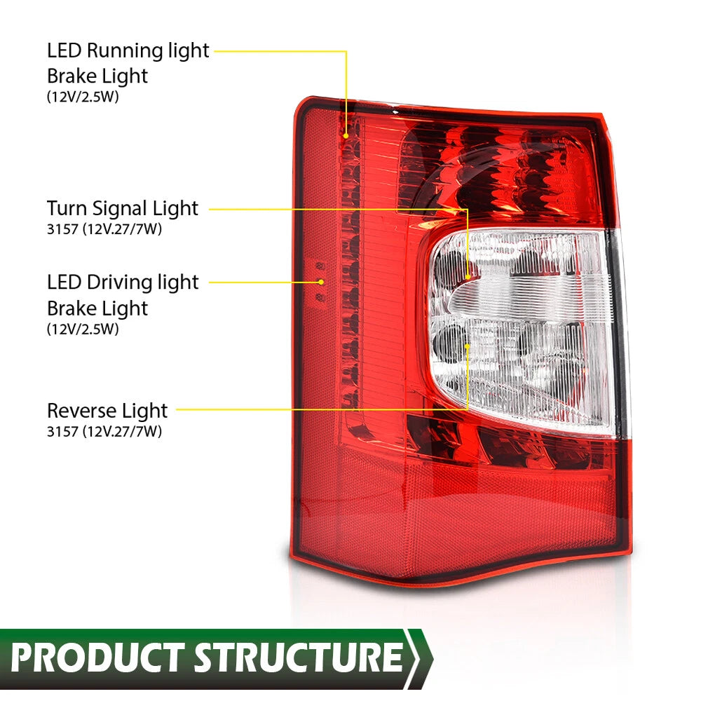 LED Tail Lights for Chrysler Town & Country (2011–2016)