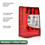 LED Tail Lights for Chrysler Town & Country (2011–2016)